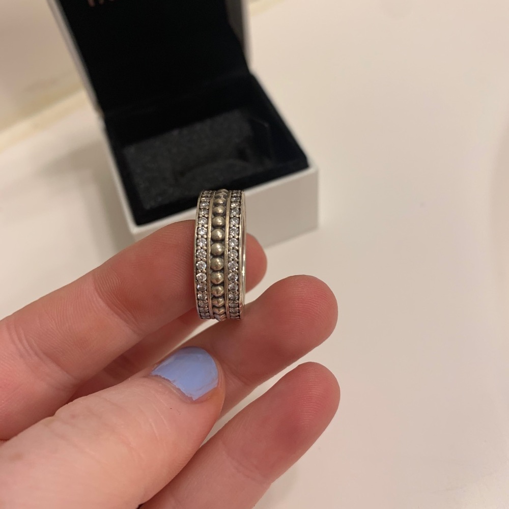 Authentic Pandora Stacked Ring